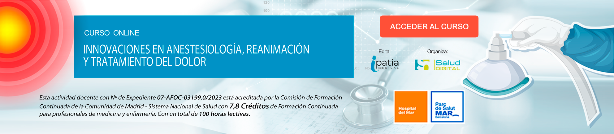 Curso Anestesiología, Reanimación y Dolor